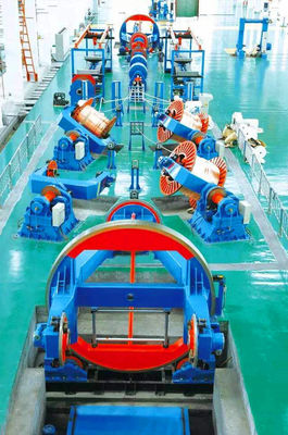 50m/Min 3000mm Cable Stranding Machine with Steel Armoring