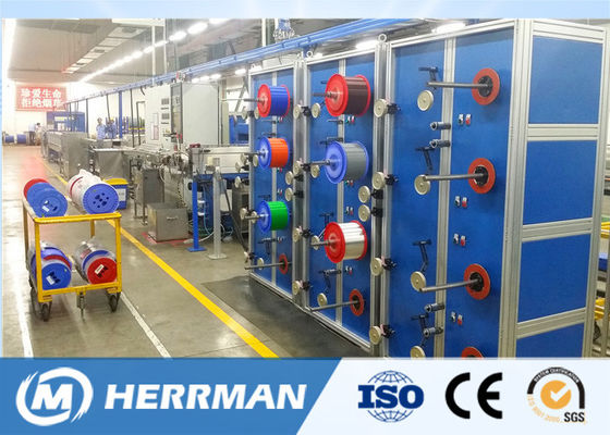 Fiber Optic Ribbon Production Line With 4/ 6 / 8 / 12 Fibers